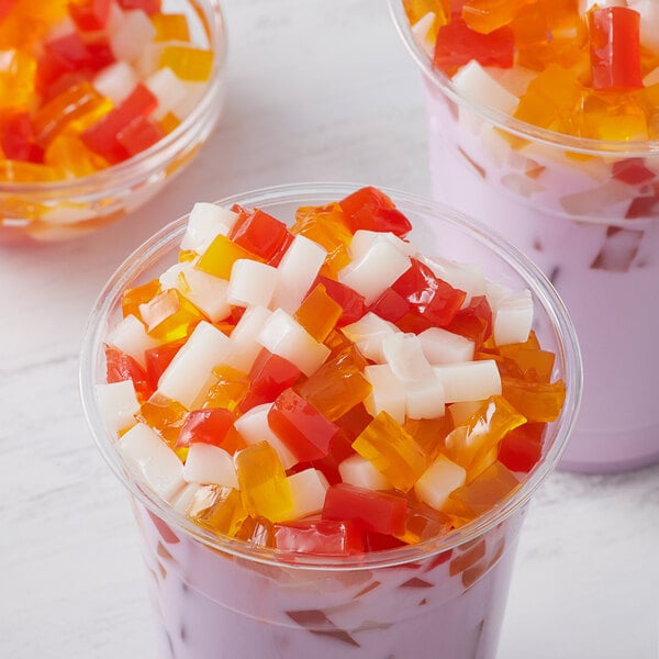 What is Rainbow Jelly in Bubble Tea? 