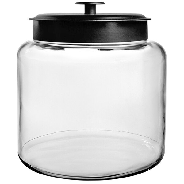 16 oz Anchor Canning Jar with 2 Piece Lid | 12 Pack