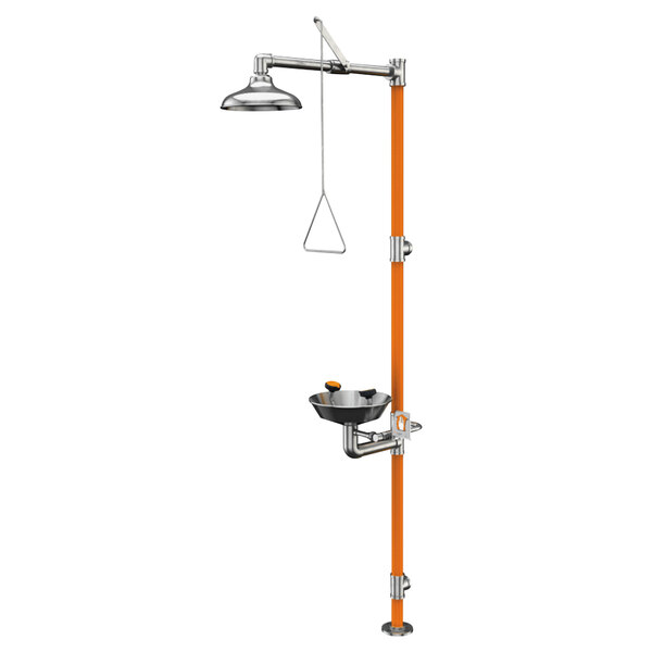 Guardian Equipment G1996-316 Type 316 Stainless Steel Safety Station with Eye / Face Wash