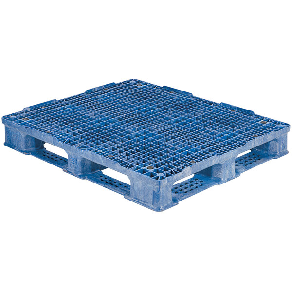 Regency RackoCell 48" x 40" Blue Polyethylene Rackable Pallet