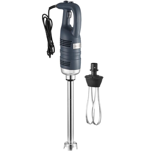 AvaMix IBHD18COMBO Heavy-Duty 18 Variable Speed Immersion Blender with 10  Whisk - 1 1/4 HP