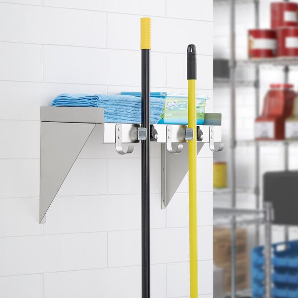 Spectrum Rubber Grip Mop and Broom Storage Hook - Power Townsend Company