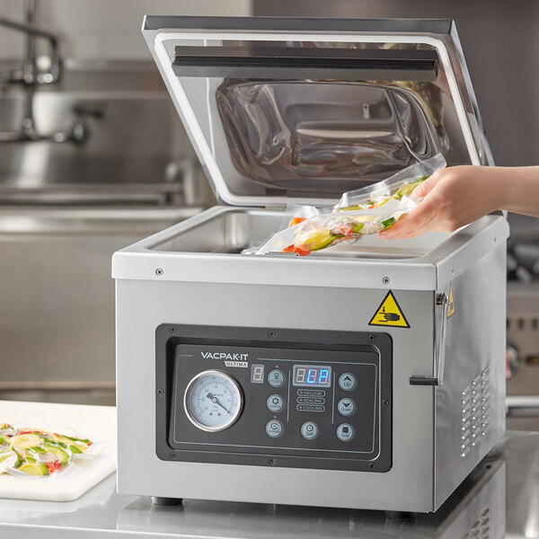 VacPakIt Ultima UVMC12 Programmable Chamber Vacuum Packing Machine