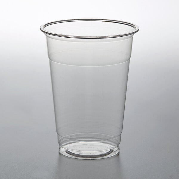 Great Value Everyday Disposable Plastic Cups, Clear, 16 oz, 100 count 