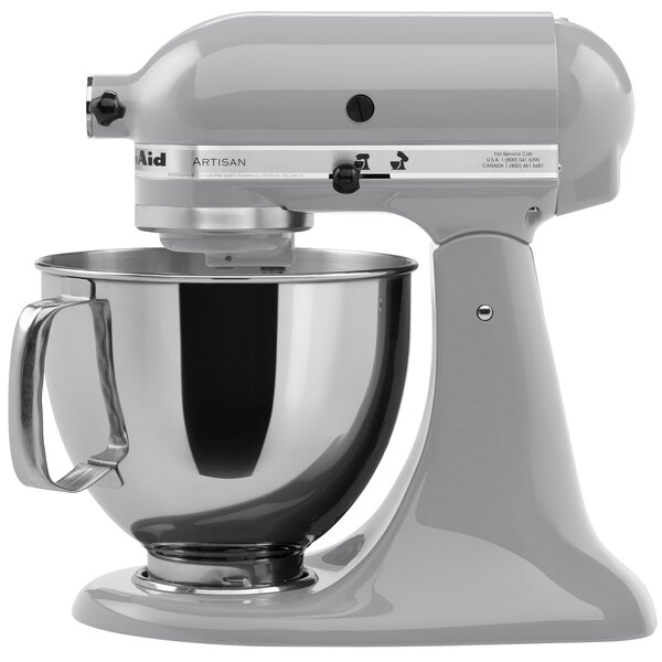 KitchenAid KSM150PSMC Artisan Series 5 Qt. Countertop Mixer Metallic