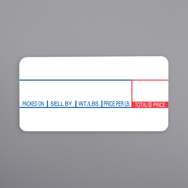 A white card with red and blue text that says "Boston, Belleville, and Ville"