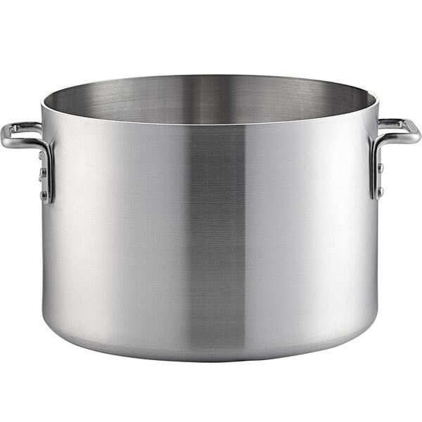 Large Aluminum Cooking Stock Pot (Patila) w/ Lid for Catering / Restaurant  #51468
