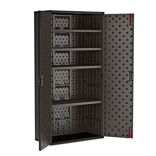 Suncast BMCCPD8004 Dark Gray 5Shelf HeavyDuty MegaTall Storage
