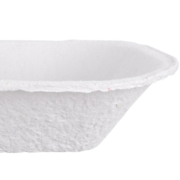 Huhtamaki 10408 Savaday 6" x 4" 50 Molded Fiber / Pulp