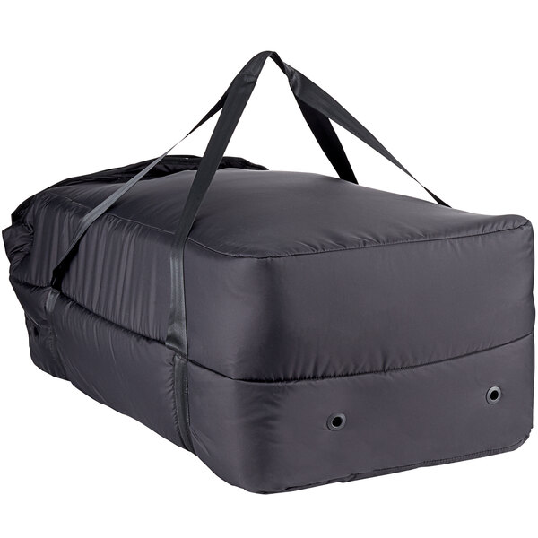 Vesture NextPhase Black Insulated Pizza Delivery Bag with BioPCM