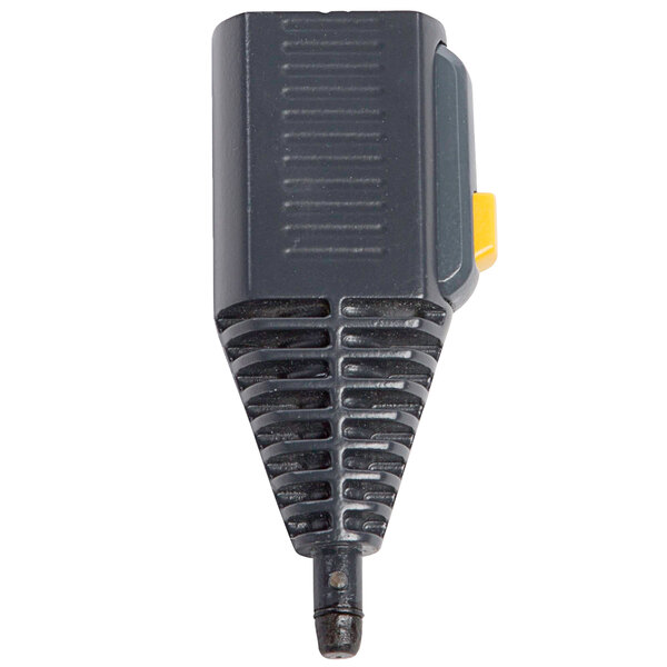 A black and yellow detail adapter with a yellow tip.