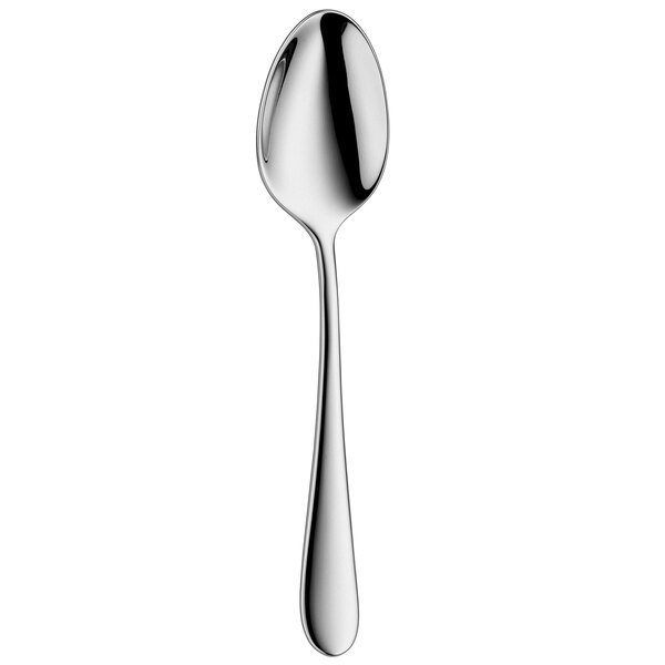 A WMF by BauscherHepp Signum stainless steel teaspoon with a silver handle.