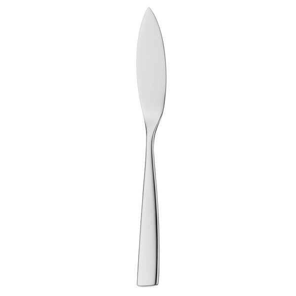 A silver WMF by BauscherHepp stainless steel fish knife.
