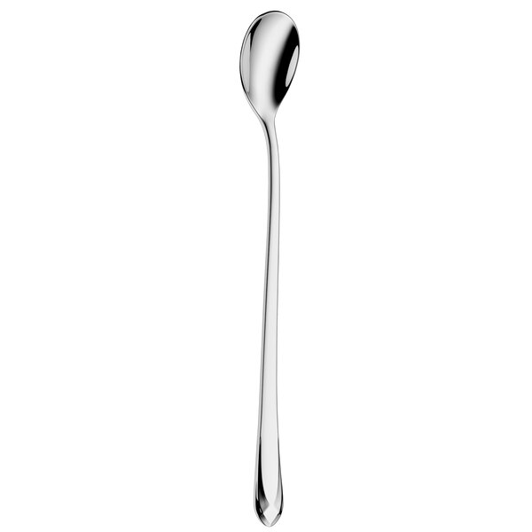 A WMF stainless steel longdrink spoon with a silver handle.