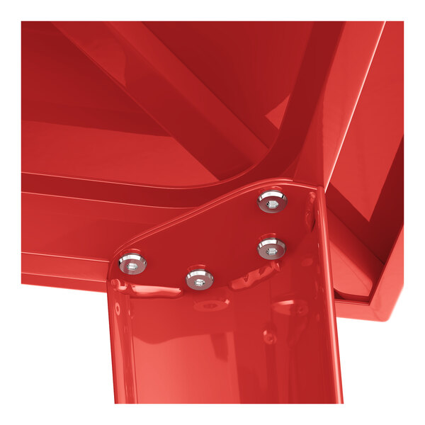 Lancaster Table & Seating Alloy Series 63" x 31 1/2" Ruby Red Standard ...