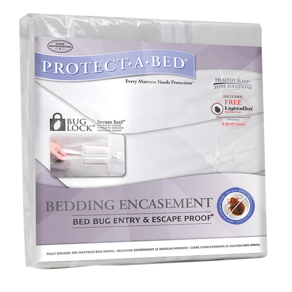 ProtectABed BoxSpring Plus Twin XL Size Zippered Bedding Encasement