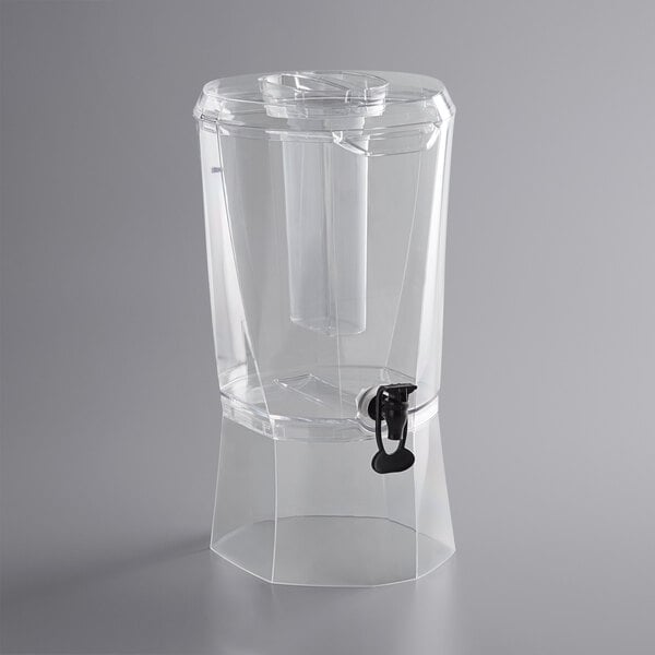 Clear Plastic Beverage Dispenser