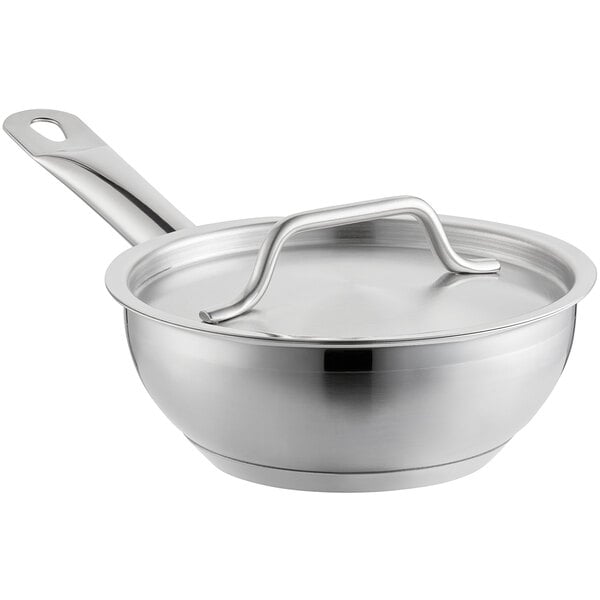 Stainless Steel Saucier Pan