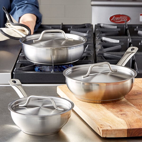 Vigor SS1 Series 1 Qt. Sauce Pan / Butter Warmer