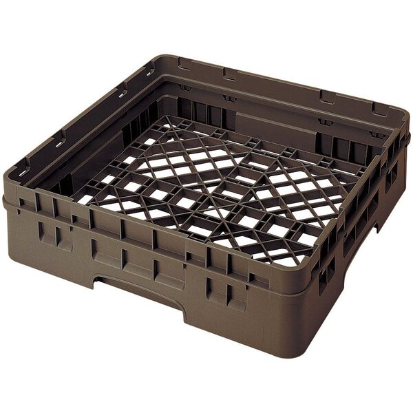 Cambro BR414167 Brown Camrack Full Size Open Base Rack with 1 Extender