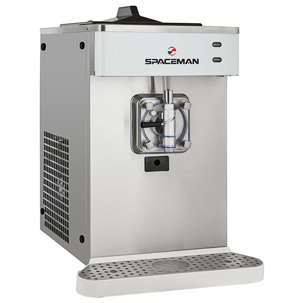 Spaceman 6690-C Single Bowl Countertop Slushy / Granita Stainless Steel Frozen Drink Machine - 208-230V