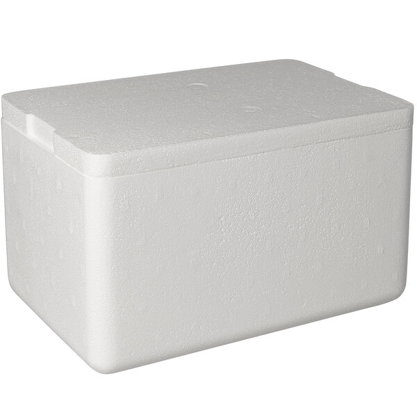 Lavex Industrial Insulated Foam Cooler 14 5/8" x 8 5/8" x 7 1/4" - 1" Thick