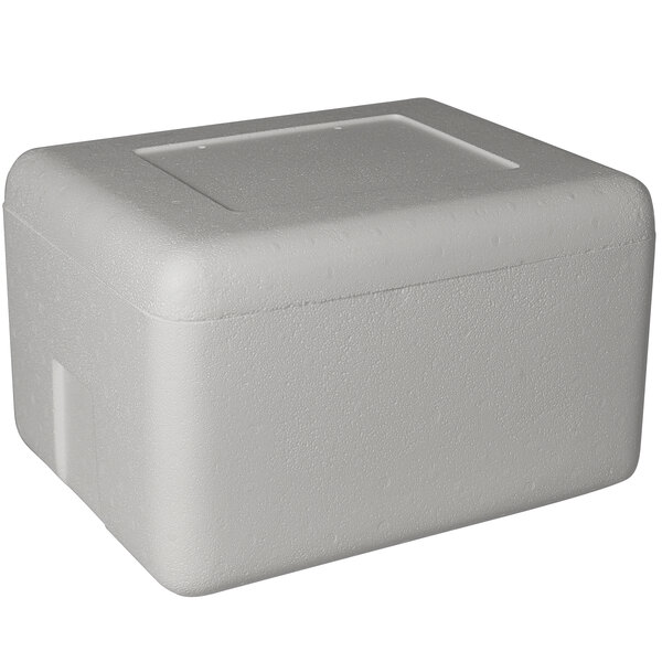 Lavex Insulated Foam Cooler 16 1/4" x 12 1/4" x 9 1/8" - 1 1/2" Thick