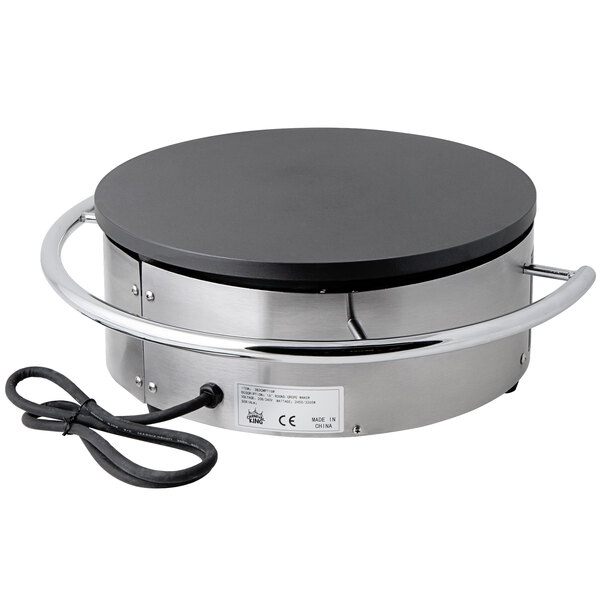 Carnival King TCMPT16M 16" NonStick Round Portable Crepe Maker 208/240V