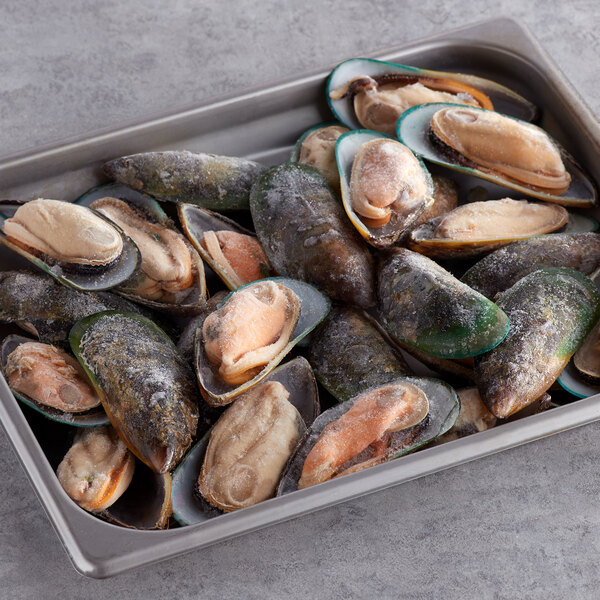 Talley's Greenshell Mussels on the Half Shell 12/Case