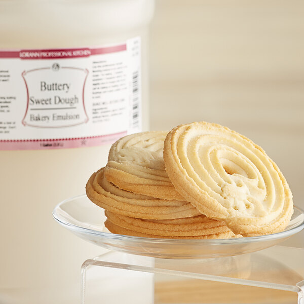 LorAnn Oils 1 Gallon Buttery Sweet Dough Bakery Emulsion