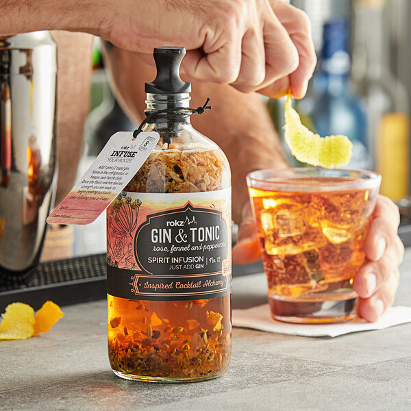 Rokz 1.75 oz. Gin and Tonic Cocktail Infusion Kit
