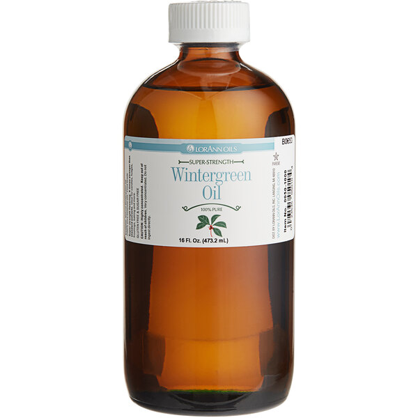 LorAnn Oils 16 fl. oz. AllNatural Wintergreen Super Strength Flavor