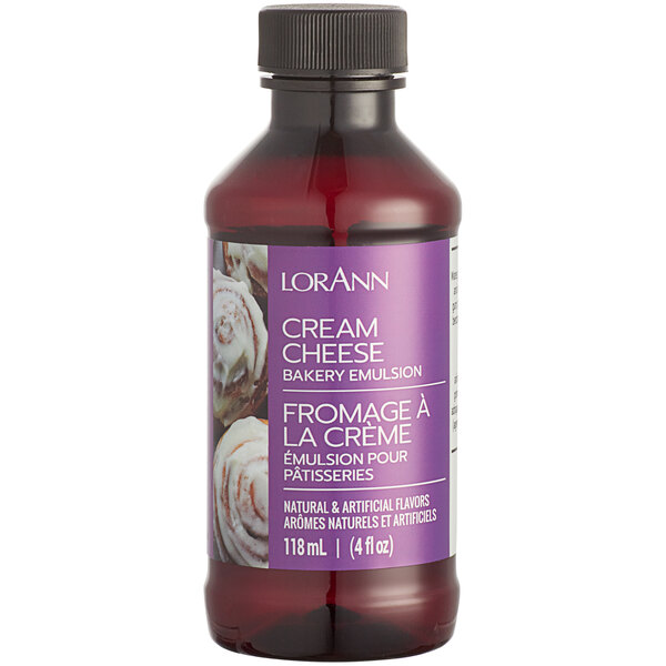 LorAnn Oils 4 fl. oz. Cream Cheese Bakery Emulsion