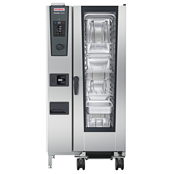 Rational iCombi Classic Single 20-Half Size Natural Gas Combi Oven