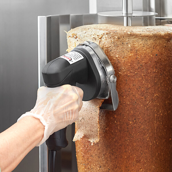 a person using a machine