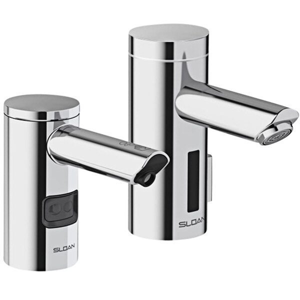 Sloan 3346088 Combination Chrome 3335017 Sensor Faucet and 3346089 Soap