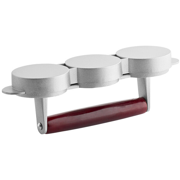 Slider Press w/ Wooden Handle (Cast Aluminum, 2 1/2")