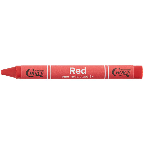 Bulk Red Crayon 500/Box