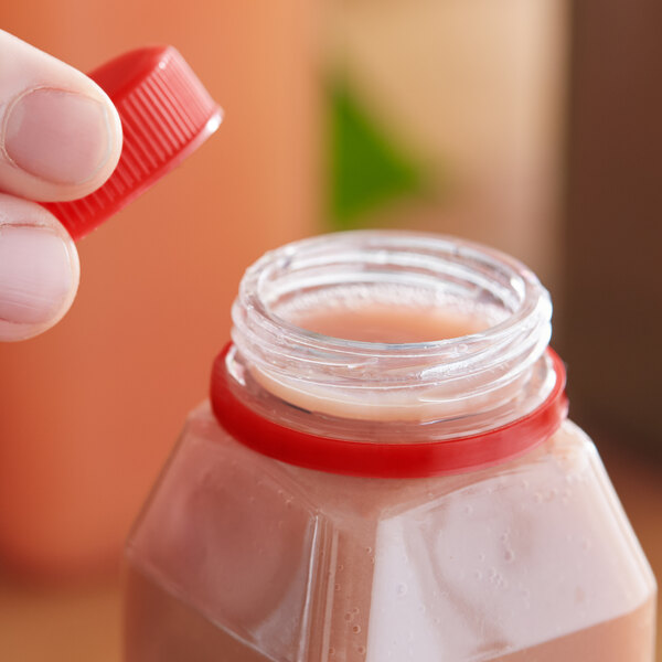 Red Unlined TamperEvident Cap for Juice Bottles 2500/Case