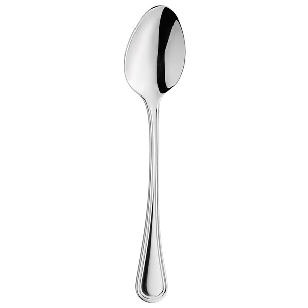 An Amefa Haydn stainless steel teaspoon with a silver handle and spoon.
