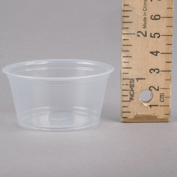 Dart Conex Complements 200PC 2 oz. Clear Plastic Souffle / Portion Cup