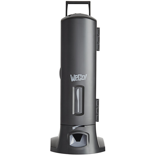 WeGo 56101100 Black Single Utensil Cutlery Dispenser