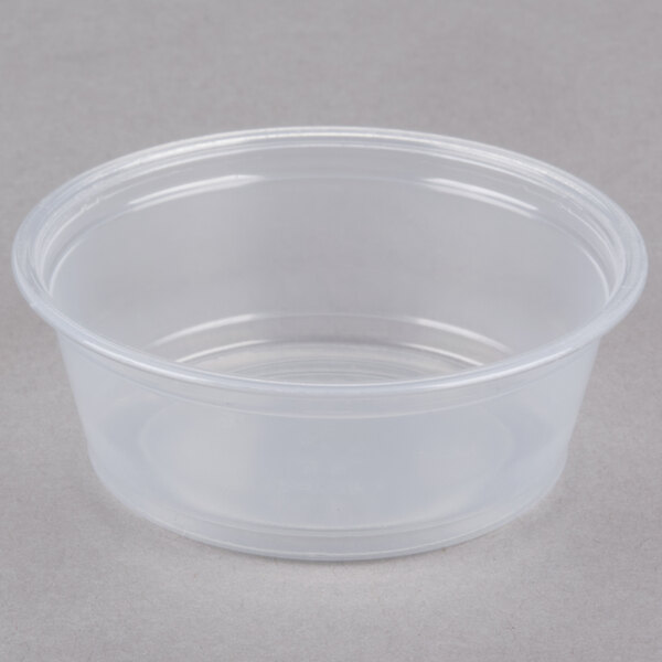 Dart Conex Complements 150PC 1.5 oz. Clear Plastic Souffle / Portion Cup -  125/Pack