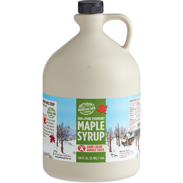 Butternut Mountain Farm Vermont Maple Syrup 1 Gallon