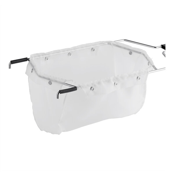 Fryclone 7 1/2" Deep Fryer Oil Filter Bag with Snaps