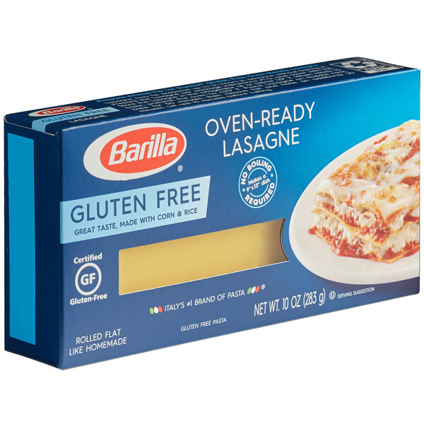 Barilla Gluten Free Oven Ready Lasagna 12/Case