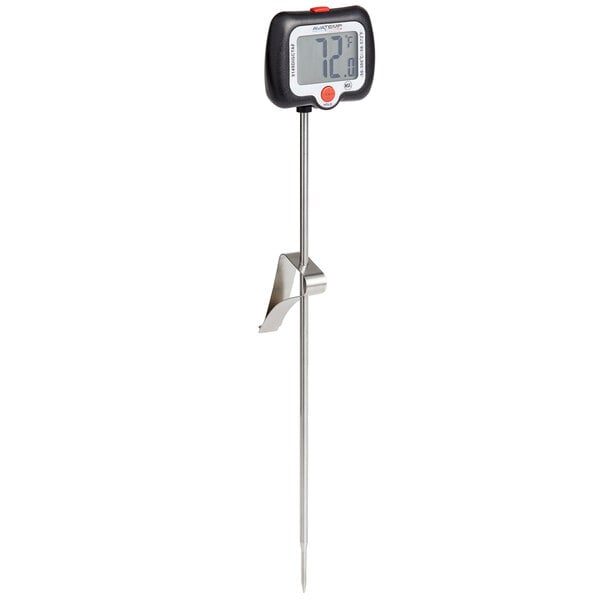 AvaTemp 8 3/4 Adjustable Head Digital Candy / Deep Fry Probe Thermometer;  -58 to 572 Degrees Fahrenheit