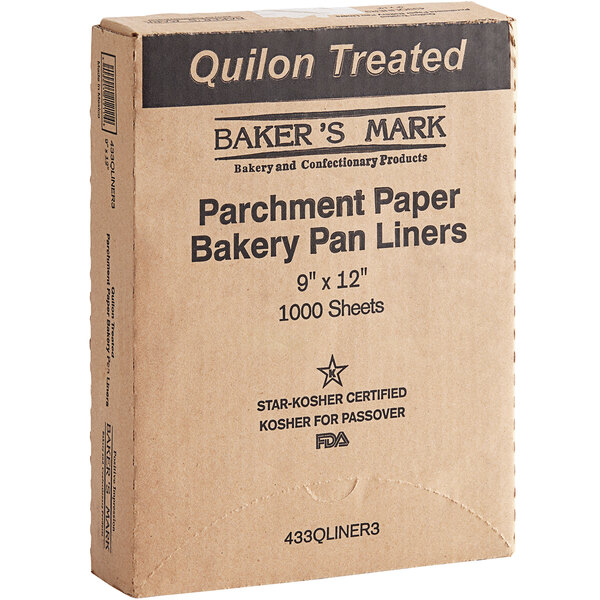 Parchment Paper for Baking Pan Liners 100 Sheets Silicone Treated