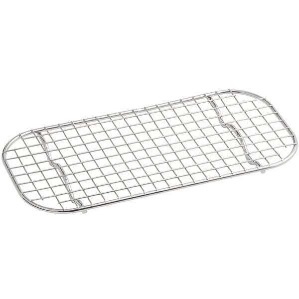 Vigor 8 x 10 Half Size Footed Stainless Steel Wire Pan Grate for Steam  Table Pan