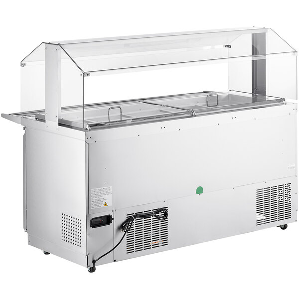 Avantco 72" Stainless Steel Refrigerated Salad Bar / Cold Food Table